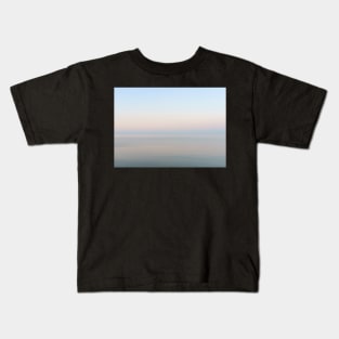 Abstract Pastel Sunset Kids T-Shirt